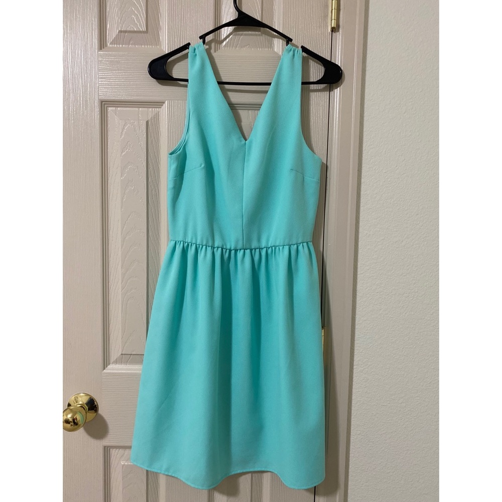Mint Sleeveless Skater Dress